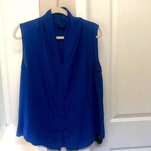 Apt 9 XL royal blue sleevles  Blouse